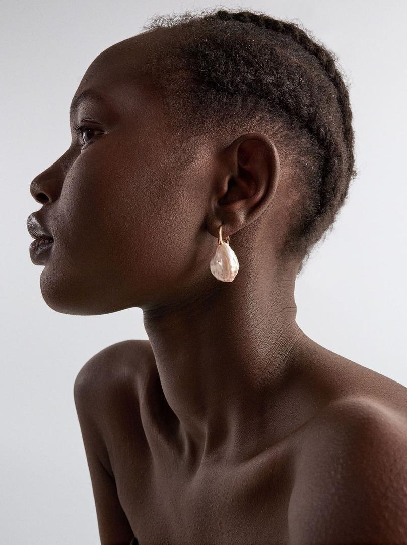 Pendientes con perlas de agua dulce de Parfois