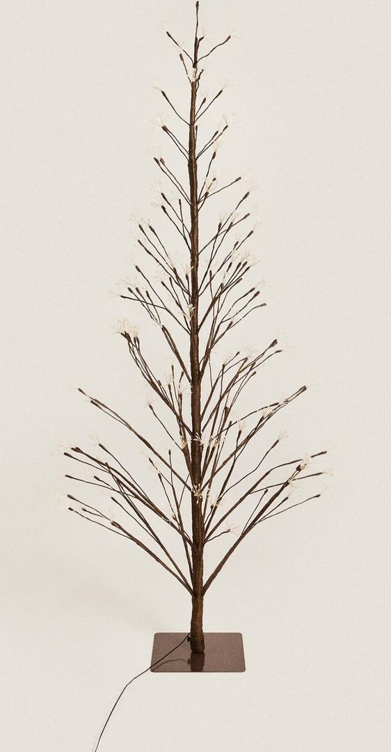 Árbol de navidad con luces LED de 2,5 m