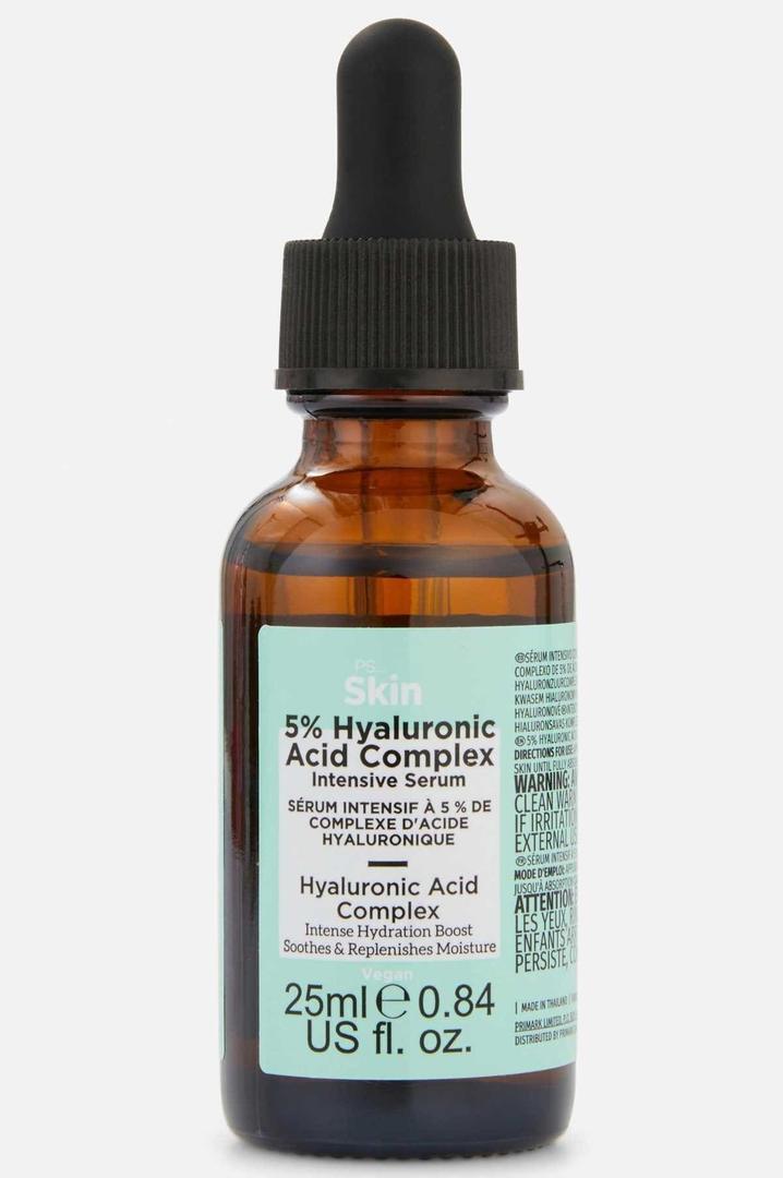 Sérum con complejo de ácido hialurónico al 5  de Primark
