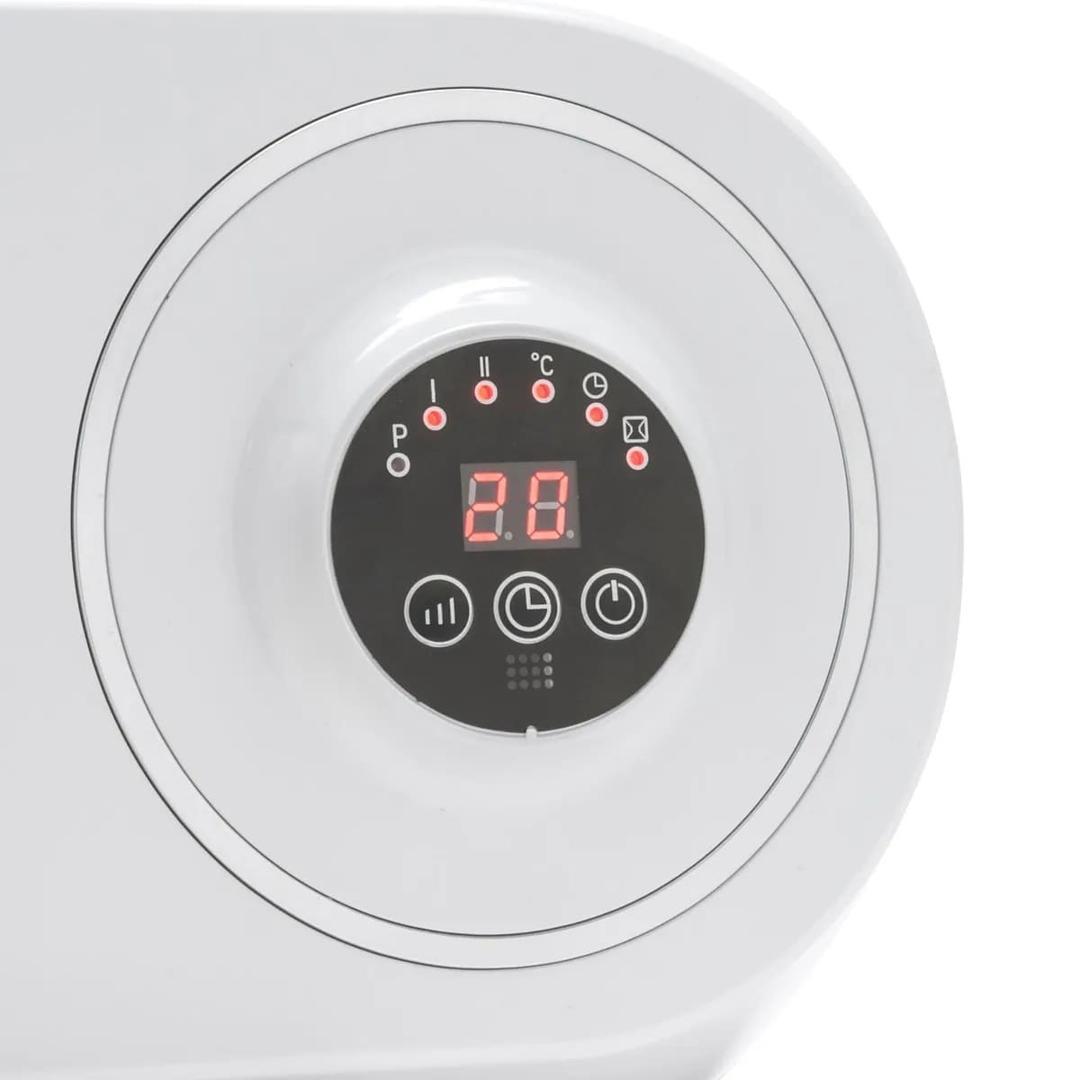 Calefactor de pared Clear Equation KPT 2000 W blanco de Leroy Merlin