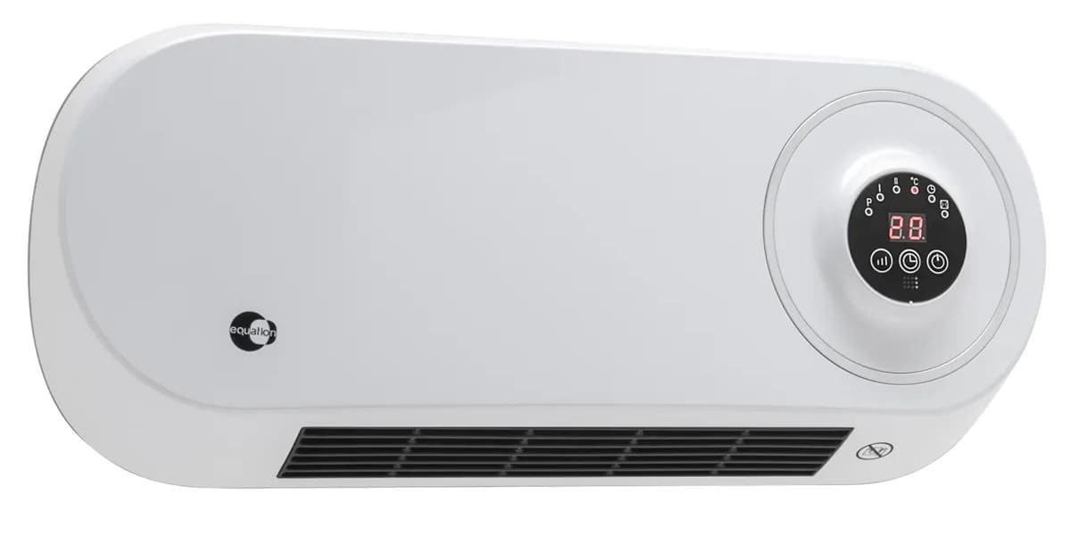 Calefactor de pared Clear Equation KPT 2000 W blanco de Leroy Merlin