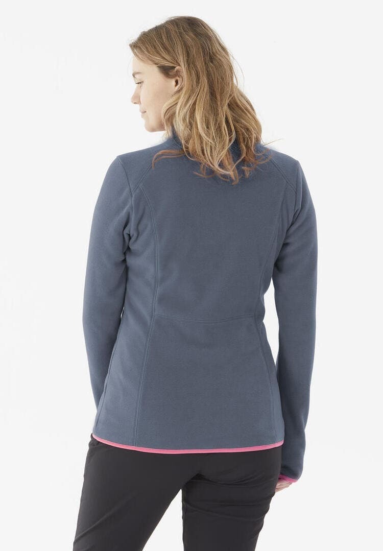 Forro polar de montaña y trekking de mujer Columbia Black en Decathlon