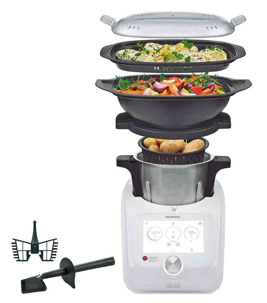 Robot de cocina Monsieur Cuisine Connect de Lidl