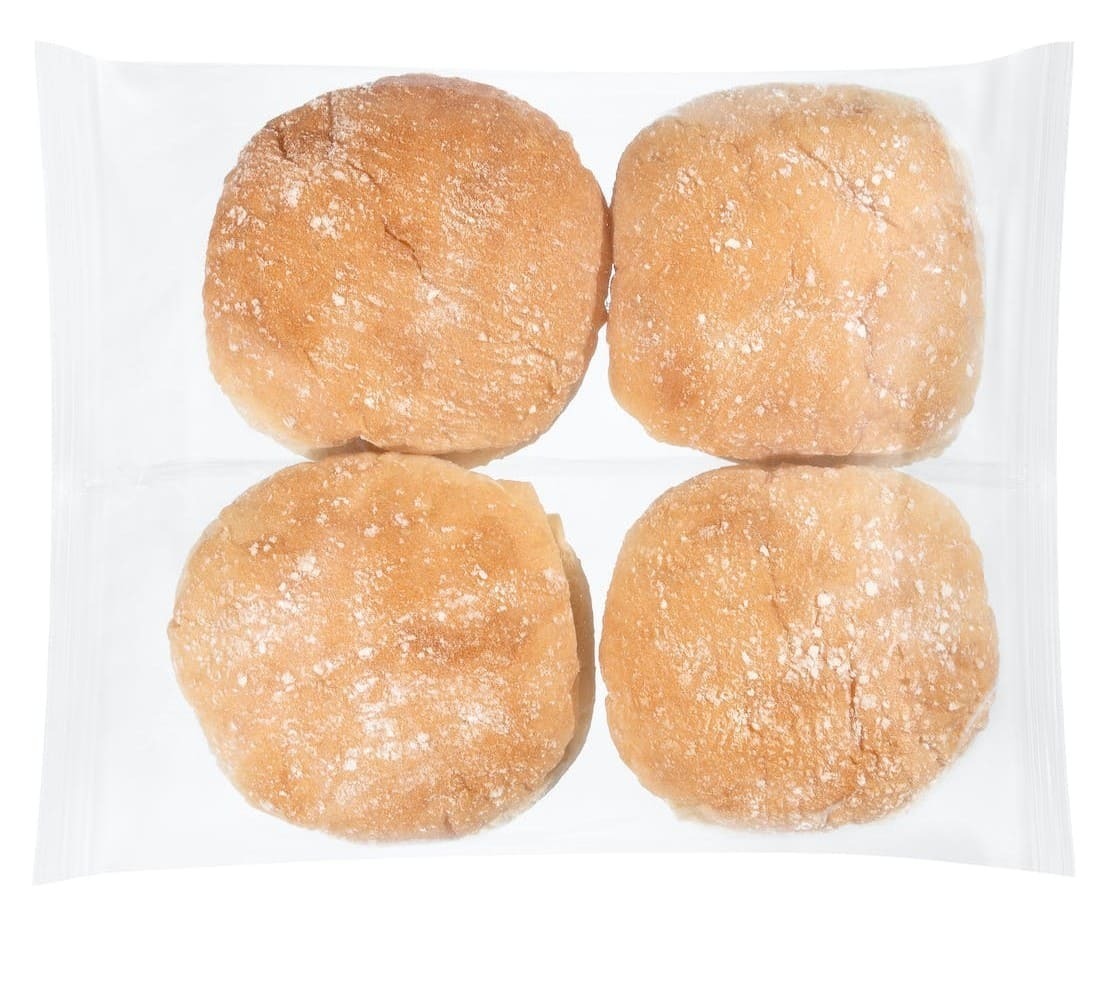 Panes de cristal redondos cortados