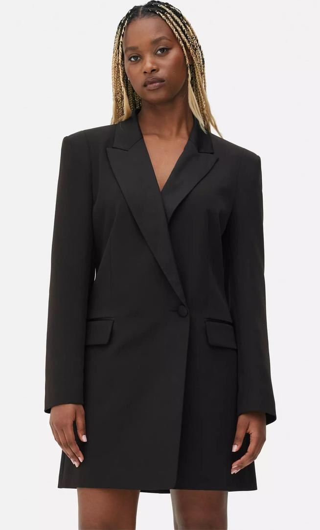 Vestido chaqueta americana con botonadura de lado de Primark