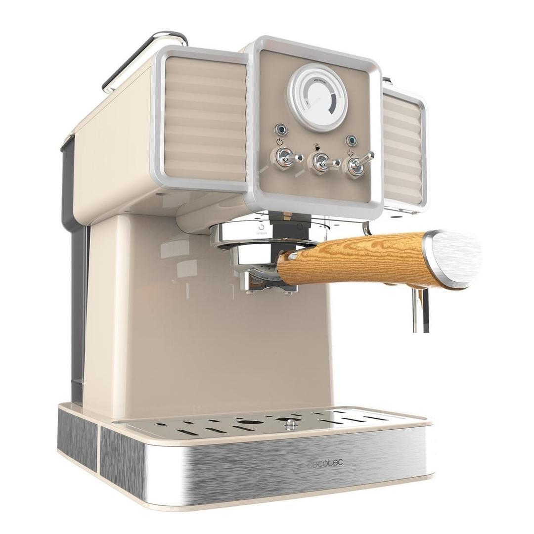 Cafetera Express Cecotec Power Espresso 20 Tradizionale Light Beige en Carrefour