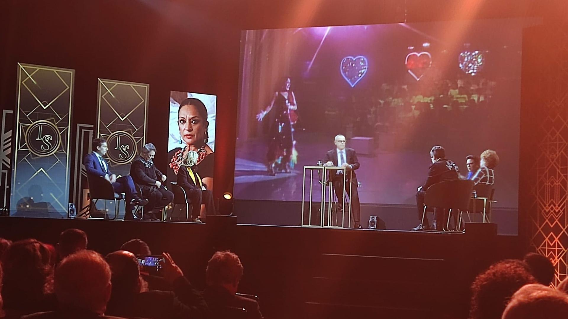 Grabación del programa Lazos de Sangre en el Teatro Villamarta