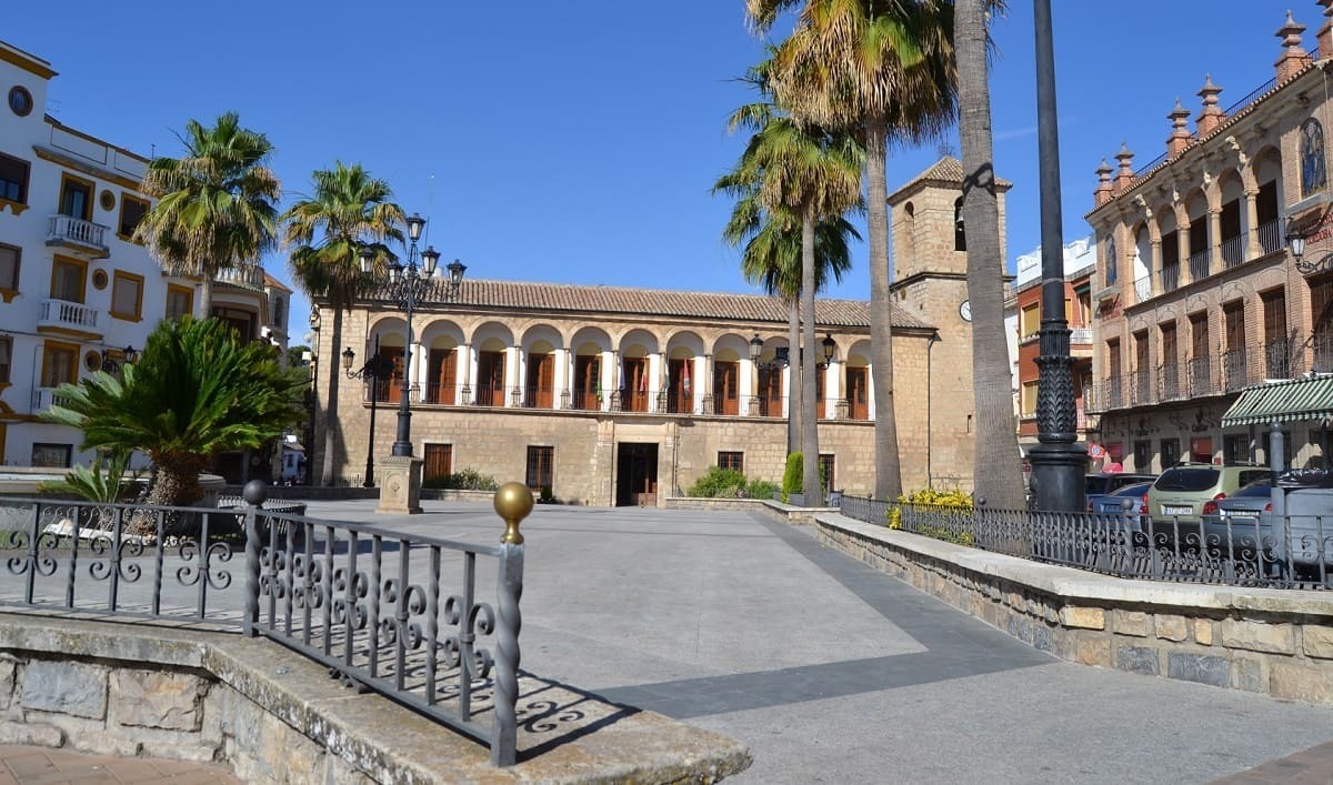 La localidad de Torredonjimeno en Jaén
