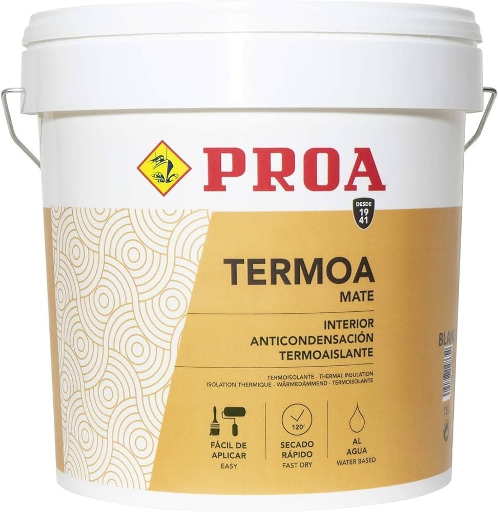 Pintura anticondensación termoaislante PROA