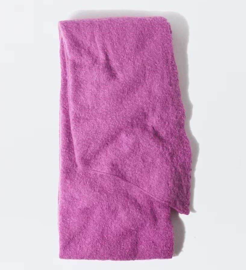 Bufanda maxi en liso PARFOIS