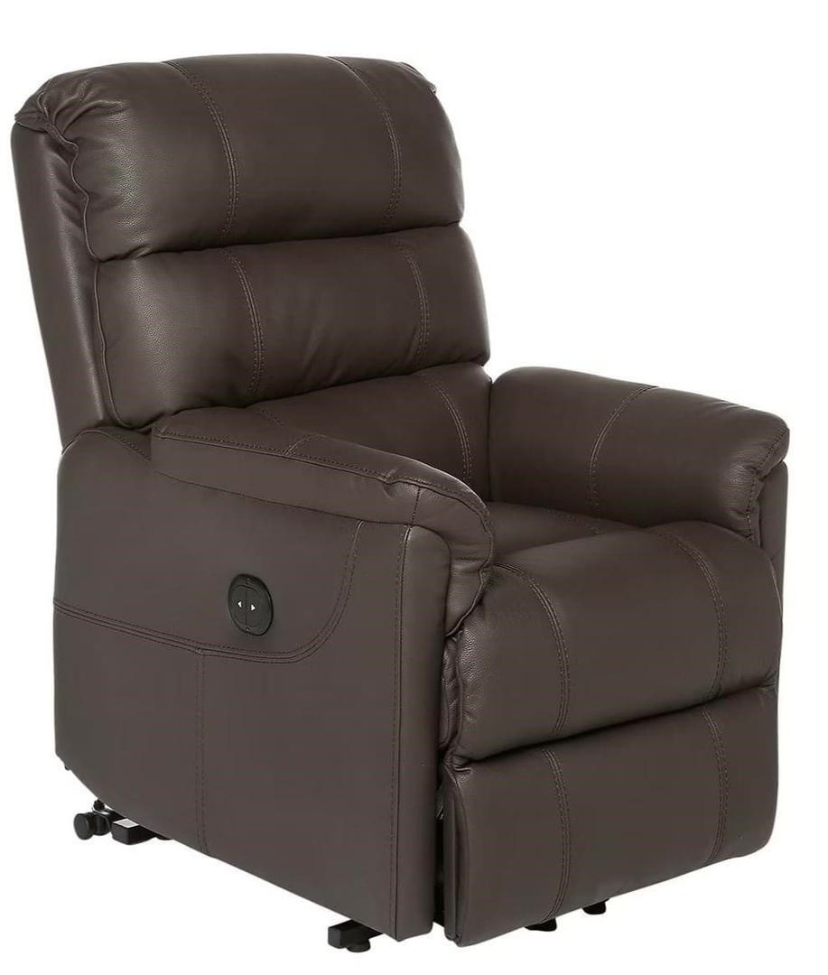 Sillón de piel con relax eléctrico Power Lift Boston
