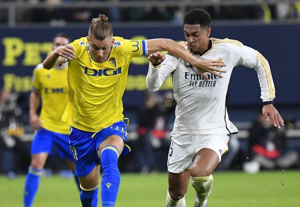 Iván Alejo y Jude Bellingham en el Cádiz CF - Real Madrid | Cádiz CF