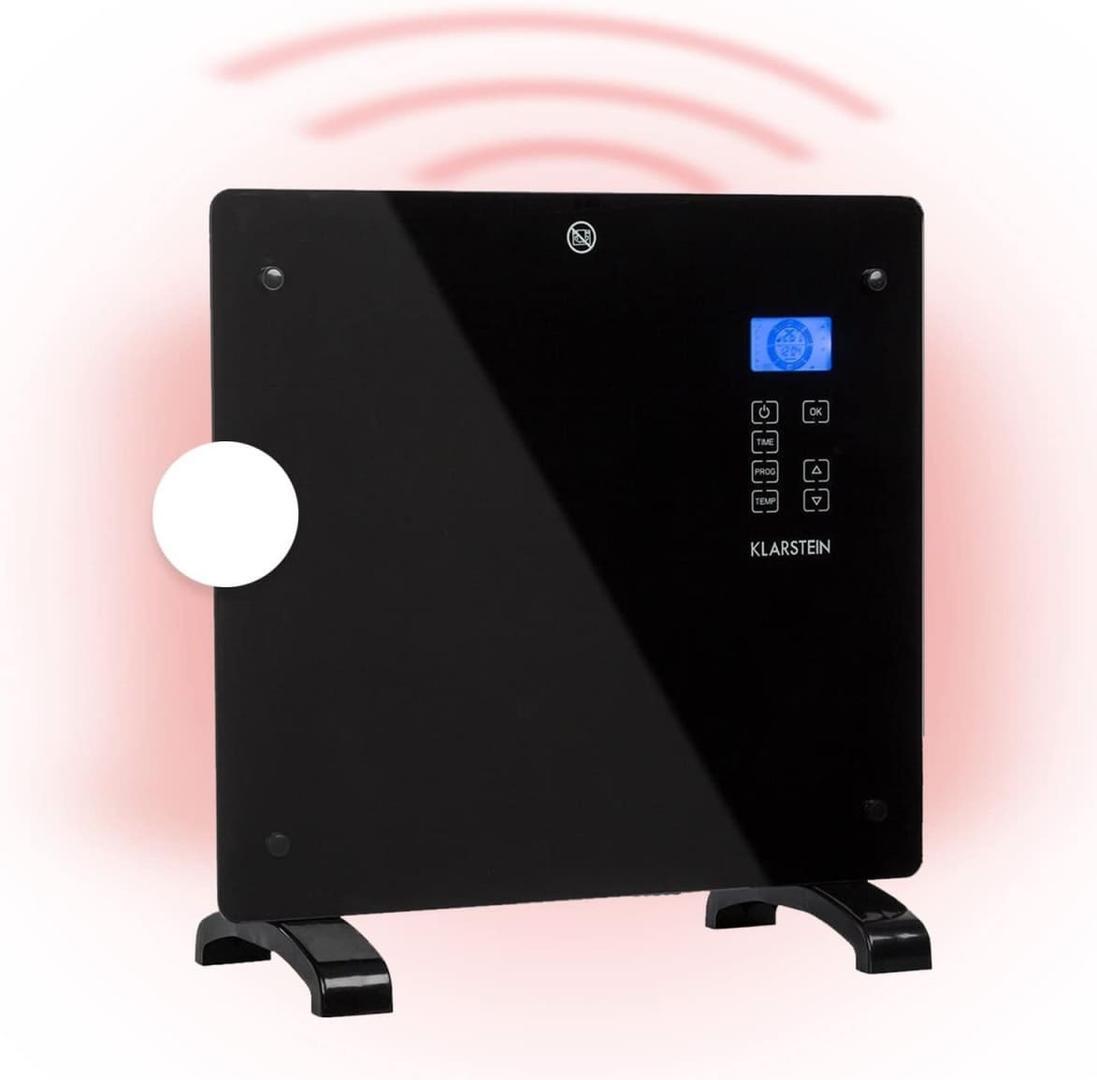 Calefactor futurista Norderney de Klarstein en Amazon