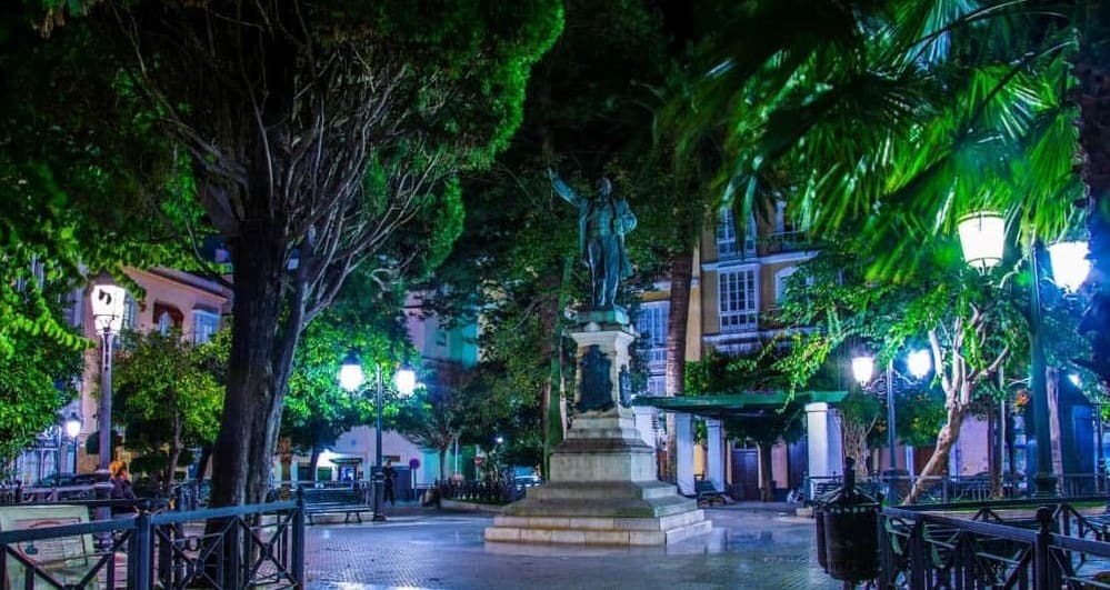 La plaza Candelaria de Cádiz