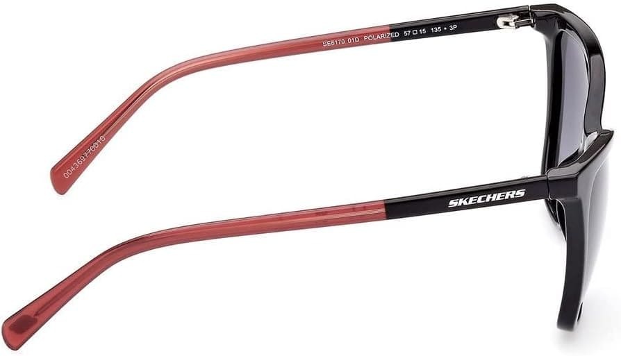 Gafas de sol Shiny Black para mujer de Skechers en Amazon