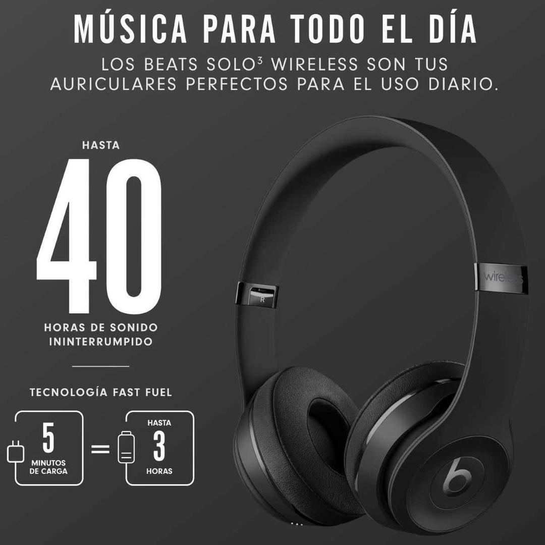 Beats Solo3 Wireless  Auriculares supraaurales de Amazon