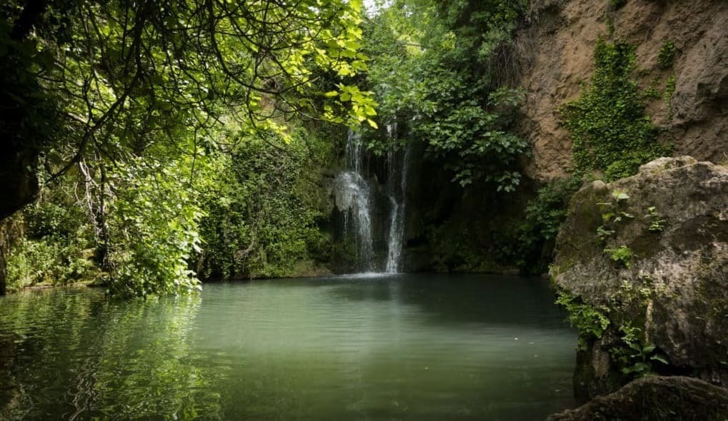 Las cascadas del Huéznar en Sevilla