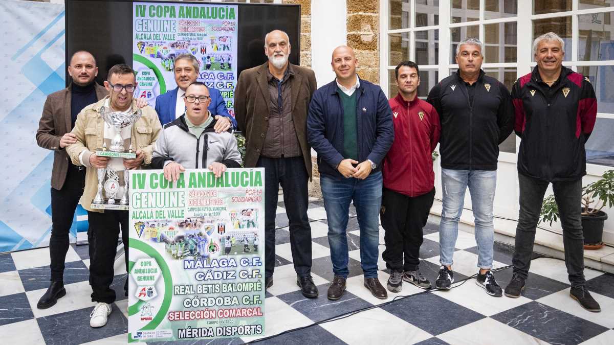 Presentación de la IV Copa Andalucía Genuine