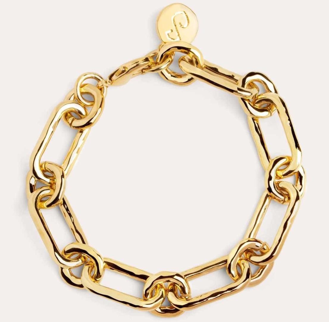 Singularu Pulsera Zambia Link aleación de metales bañado en oro de El Corte Inglés