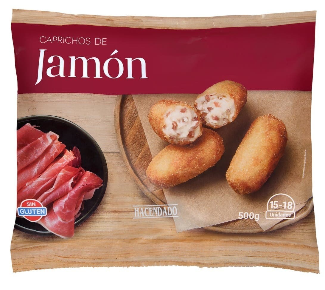 Croquetas caprichos de jamón