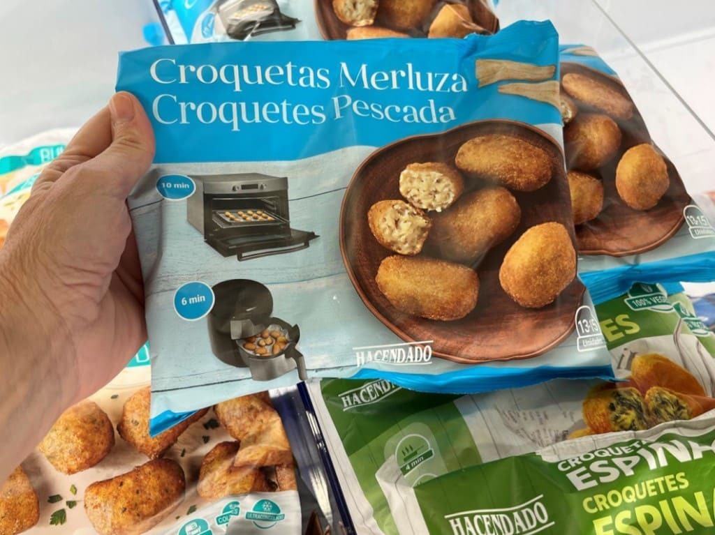 Croquetas de merluza Hacendado