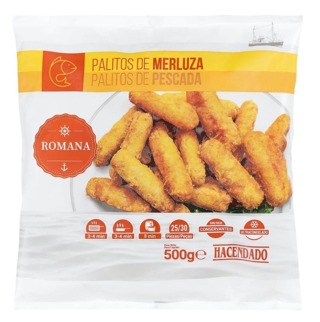Palitos de merluza a la romana