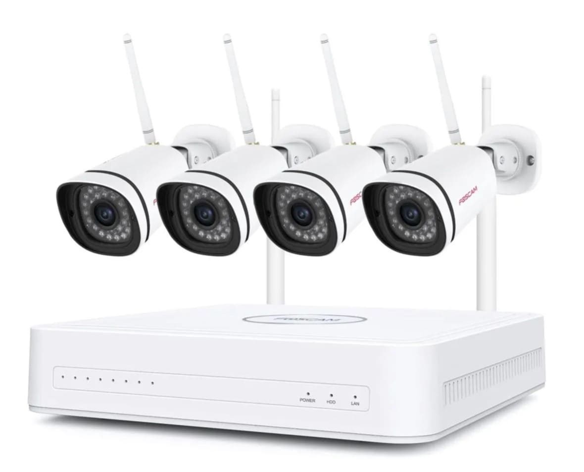 Kit de 4 cámaras HD con Infrarrojos