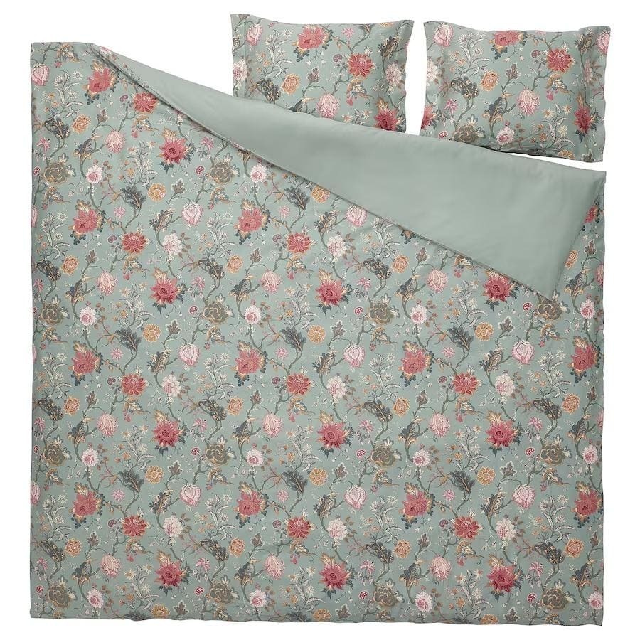 Funda de cama + funda de almohada NÄSSELKLOCKA