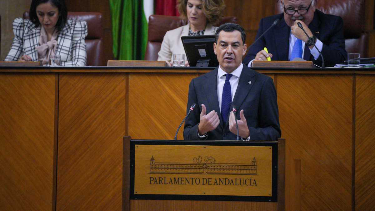 Juanma Moreno en el Debate sobre el estado de la Comunidad