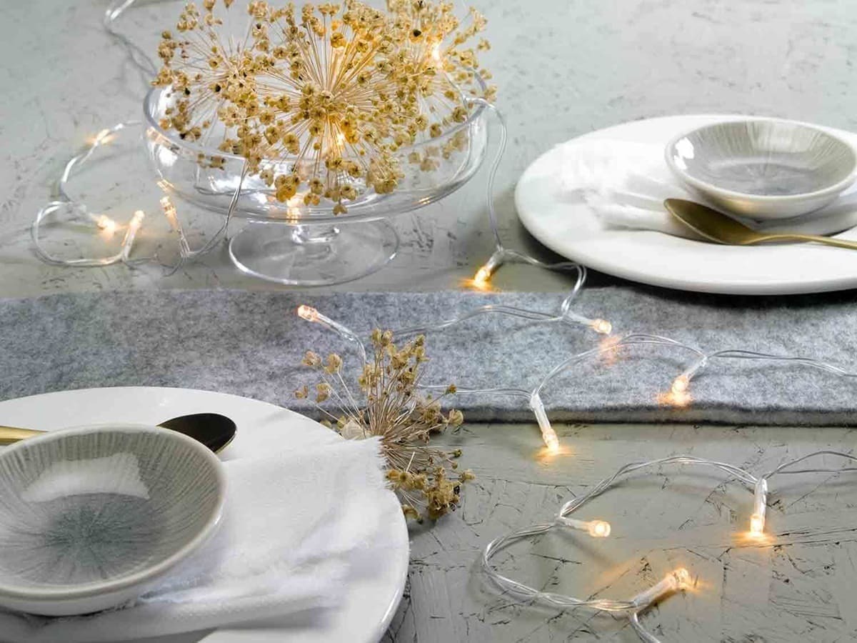 Lámpara guirnalda con bombillas LED en Lidl