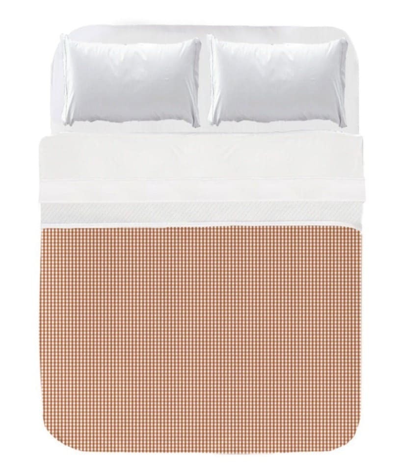 Colcha vichy 100 de poliéster Sokios