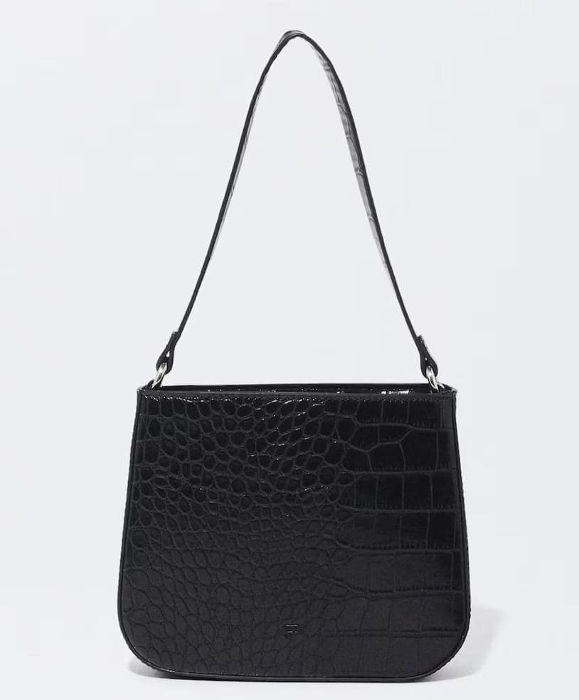 Bolso de fiesta multiposición con cierre de cremallera