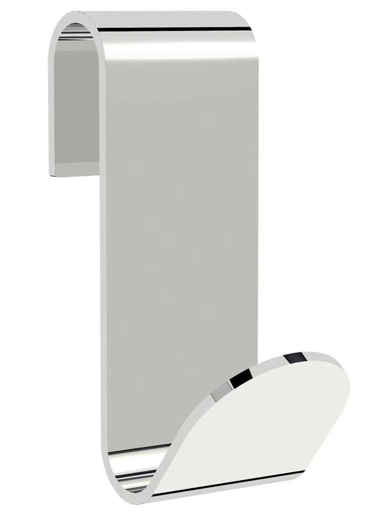 Percha individual de baño para colgar en mampara Beltrán