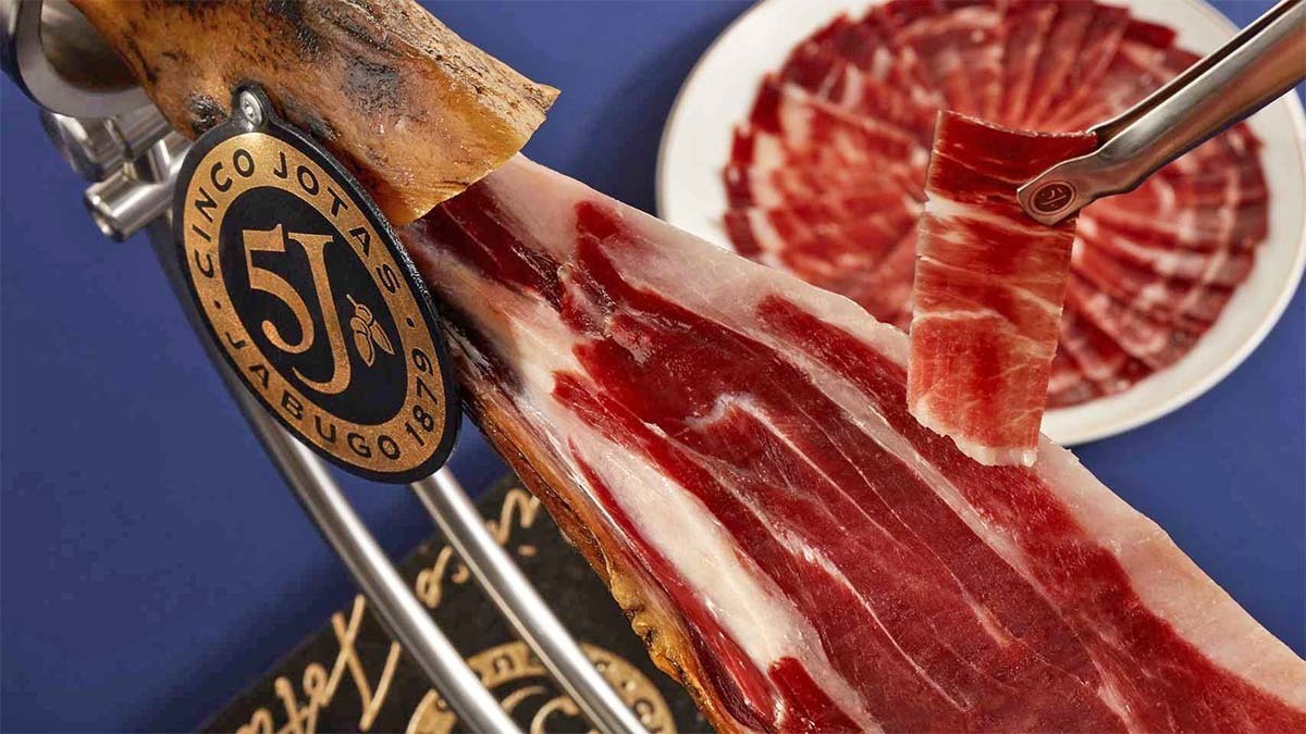 Jamón ibérico 5J cortado a mano