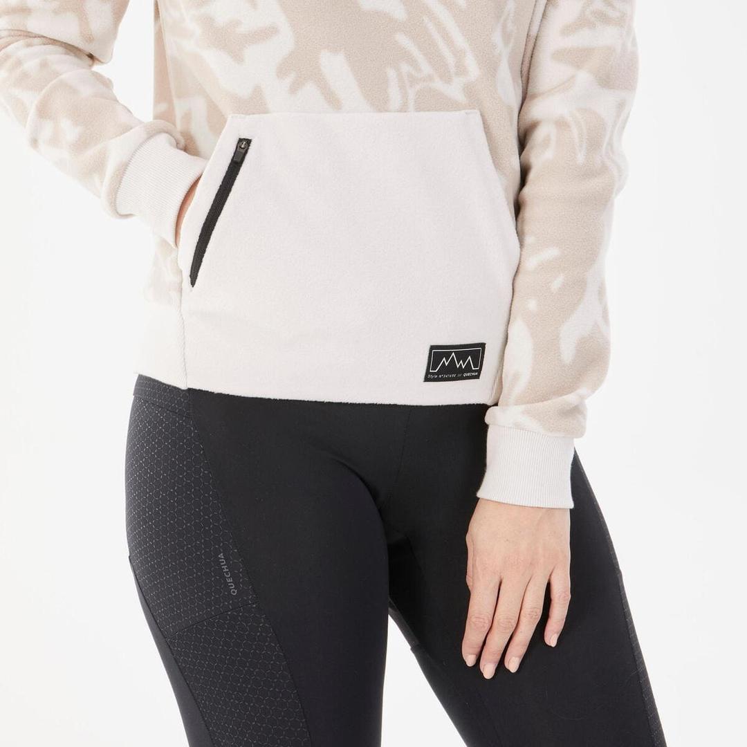 Sudadera polar de senderismo MH100 Hoodie de Quechua en Decathlon