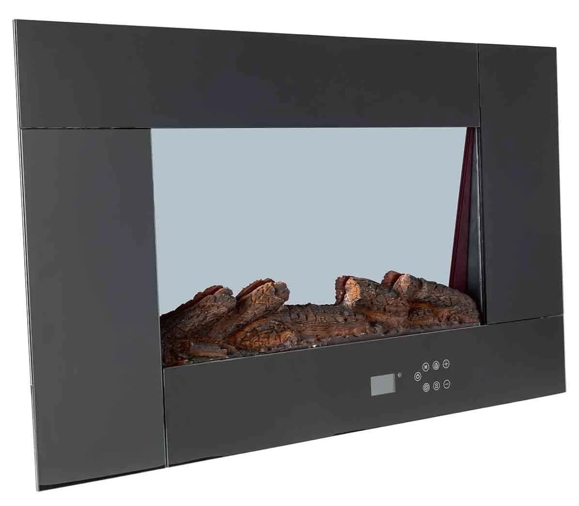 Chimenea eléctrica decorativa horizontal de 1800 W Silver Crest