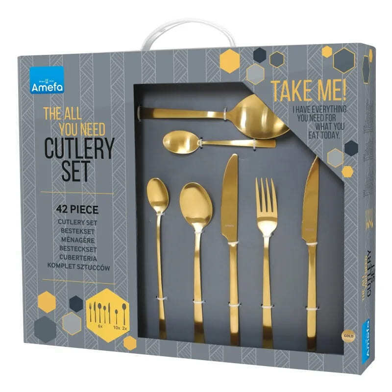 Cubertería MANILLE DORÉ Amefa