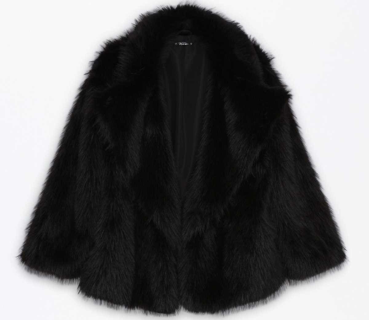 Abrigo de efecto pelo de Lefties