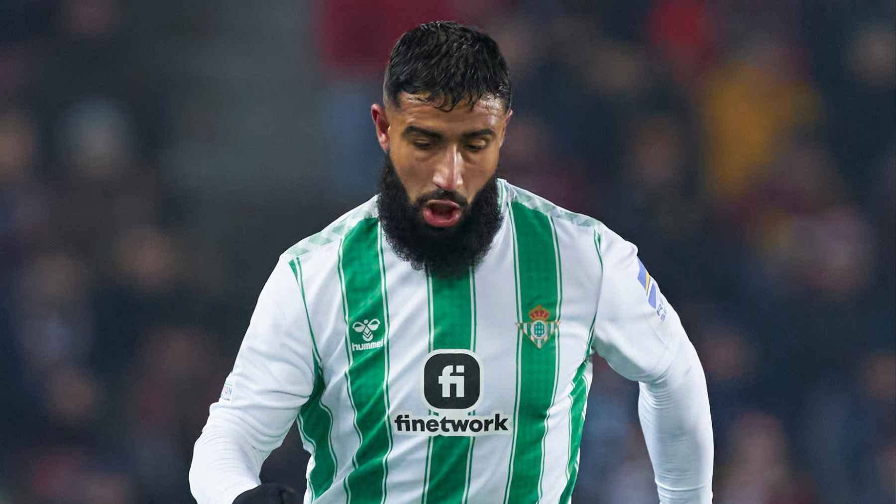 Nabil Fekir en el Sparta Praga - Real Betis | Foto: RBB