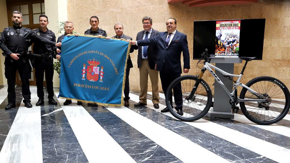 Presentación del XXVI Campeonato de España BTT para Policías Locales