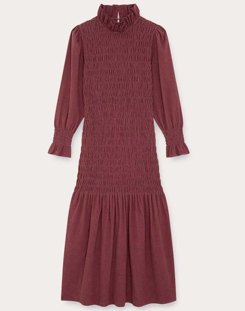 Maria de la Orden Vestido largo Aleria de algodón de El Corte Inglés