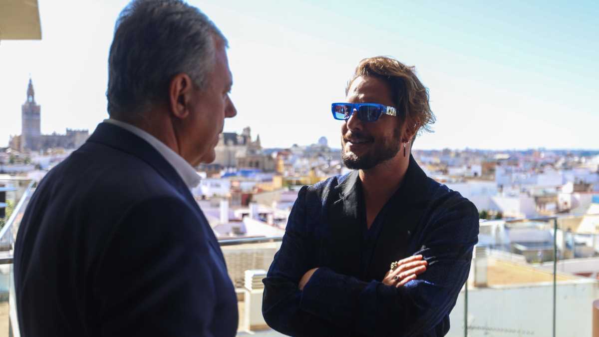 José Luis Sanz y Manuel Carrasco