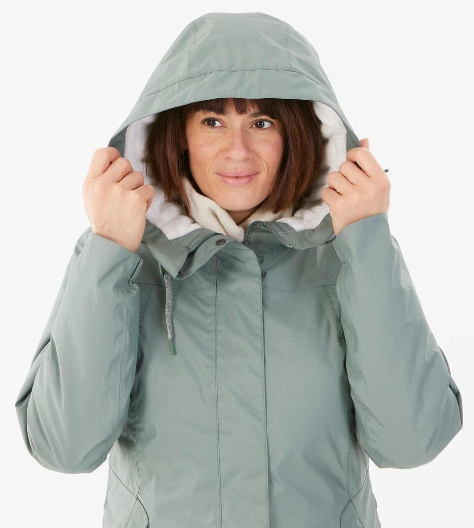 Abrigo de montaña y nieve impermeable de mujer Quechua SH500 de Decathlon