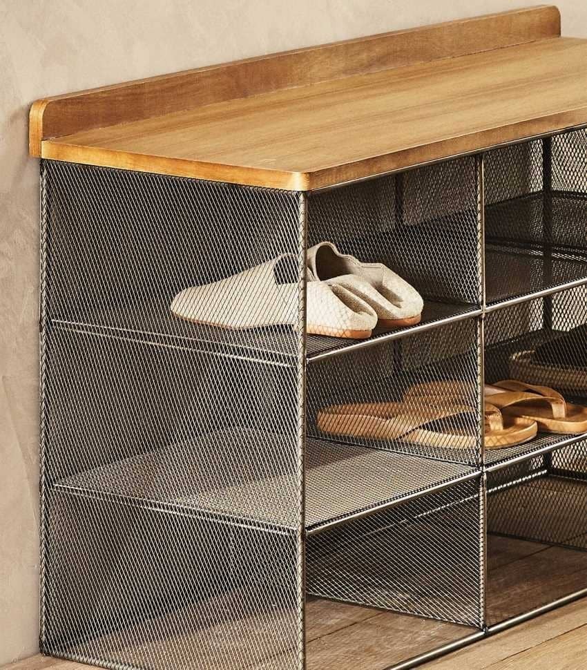 Banco de metal y madera de Zara Home