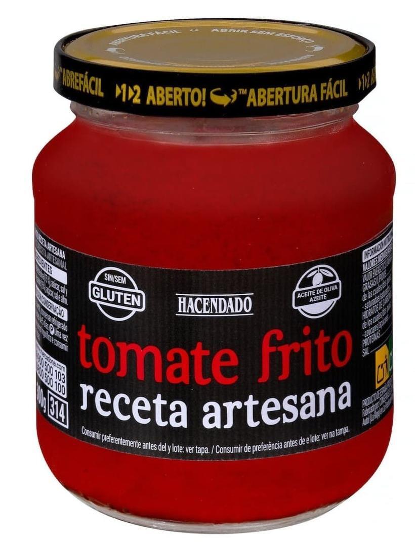 Tomate frito receta artesana con aceite de oliva