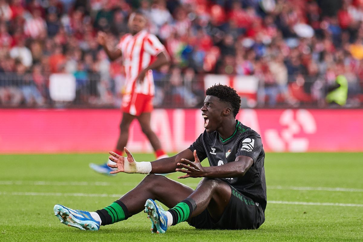 Assane Diao en el UD Almería - Real Betis | Salvador López Medina para El MIRA