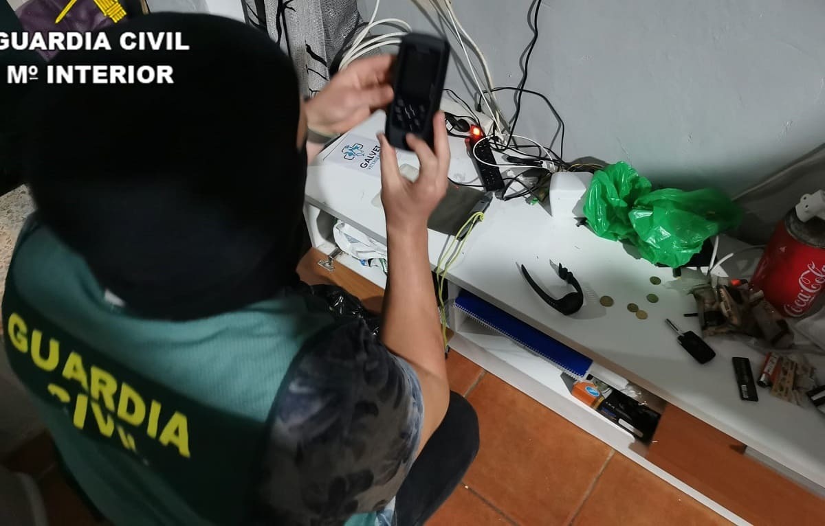La operación ha sido coordinada por la Guardia Civil