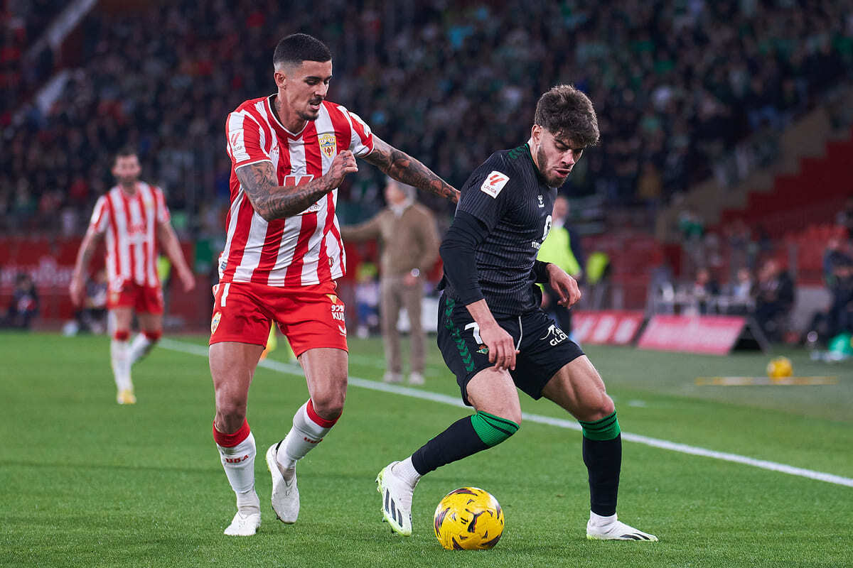 Abde en el UD Almería - Real Betis | Salvador López Medina para El MIRA