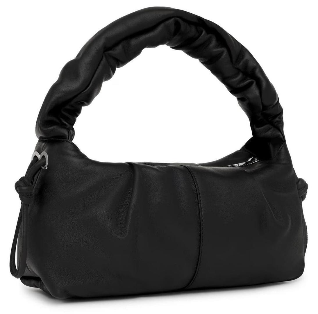 Bolso saca mediana de piel negra Tous Soft