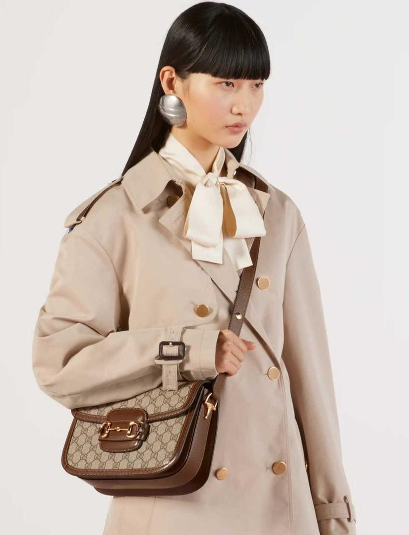 Bolso de hombro Gucci horsebit 1955